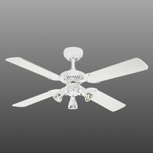 Westinghouse Princess Euro ventilátor, 3 zdroje, Bílá / opál, Obývací pokoj / jídelna, Dřevo, Moderní