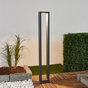 Lucande Jupp LED osvětlení cesty, 90 cm, antracitová, kov, IP54