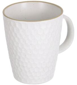 Bílý keramický hrnek Kave Home Manami 430 ml