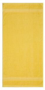 LIVARNO home Froté ručník, 50 x 100 cm, 2 kusy (žlutá) (100355025002)