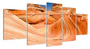 Pouštní duny, obraz (150x70cm)
