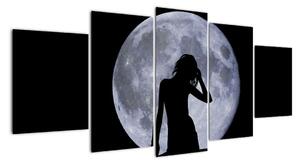 Silueta ženy, obraz (150x70cm)