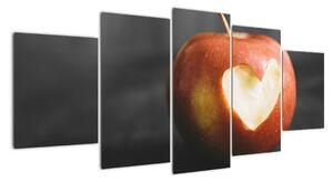 Obraz jablka (150x70cm)
