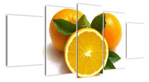 Pomeranče - obraz (150x70cm)