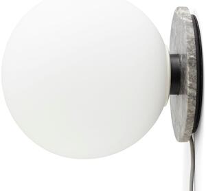 Audo CPH Matně opálově bílá skleněná nástěnná/stolní lampa AUDO TR II. 22 cm