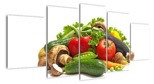 Směs zeleniny, obraz (150x70cm)