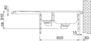 Kuchyňský dřez Franke Neptun NEX 651/7 101.0120.276