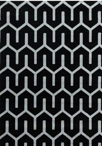 Kusový koberec Costa 3524 black - 80 x 150 cm