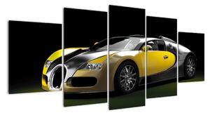 Sportovní auto, obraz na zeď (150x70cm)