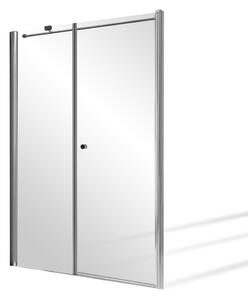 TOM 1400 dveře do niky 140 cm Brillant Sklo TRANSPARENT 202 cm