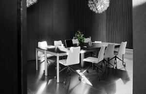 Marbet Style Světle hnědá látková konferenční židle Marbet Confee Office BK