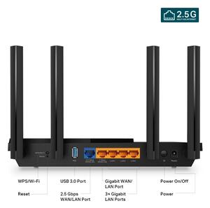 TP-Link - Dvoupásmový multigigabitový Wi-Fi 6 router Archer AX55 Pro