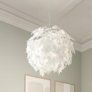Závěsná lampa Maple ve vzhledu listí, 70 cm