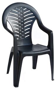Zahradní židle SEA –⁠ plast, antracit