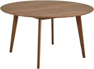 JÍDELNÍ STŮL, ořech, kaučukové dřevo, barvy vlašských ořechů, 140/140/76 cm MID.YOU, Online Only