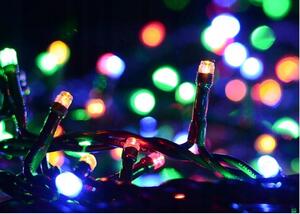 Vánoční osvětlení venkovní/vnitřní 100 LED barevné L11361