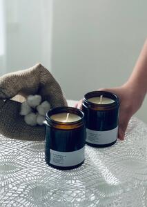 Přírodní svíčka Radua crystal 180 ml s vůní jasmínu