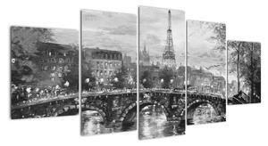 Obraz Paříže na stěnu (150x70cm)