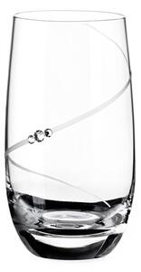 Diamante sklenice na nealko nápoje Silhouette City s krystaly Swarovski 350ml 6KS