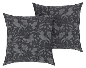Livarno home Potah na polštář, 60 x 50 cm (šedá) (100390356004)