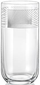 Crystalex sklenice na nealko nápoje geometrické tvary UMA 440 ml 6KS