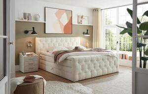 POSTEL BOXSPRING, 180/200 cm, krémová MID.YOU, Online Only