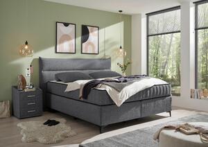 POSTEL BOXSPRING, 180/200 cm, antracitová MID.YOU, Online Only