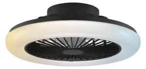 Brilliant -LED Stm stropní svítidlo s ventilátorem MONTERO LED/20W/230V černá+DO