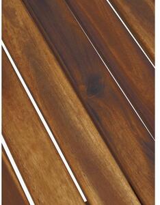 Zahradní stůl z akáciového dřeva Bo, 100 x 60 cm