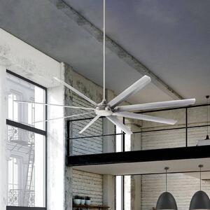 Westinghouse Stropní ventilátor Widespan, nikl, Hliník / šedá / zinek, Obývací pokoj / jídelna, Hliník, Moderní