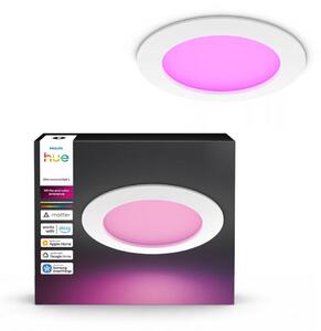 Philips -LED RGBW Stmívat. koup. podhledové svítidlo Hue SLIM LED/12W/230V IP44