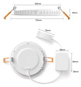 Philips -LED RGBW Stmívat. koup. podhledové svítidlo Hue SLIM LED/12W/230V IP44