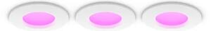 Philips - SADA 3x LED RGBW Stm. koup. podhled. svít. Hue SLIM LED/8,3W/230V IP44