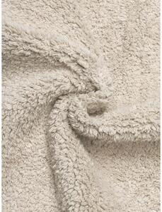 Kulatý ručně všívaný bavlněný koberec s třásněmi Daya