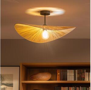 Brilagi - LED Přisazený lustr CERIA BOHO 1xE27/60W/230V pr. 60 cm černá/béžová