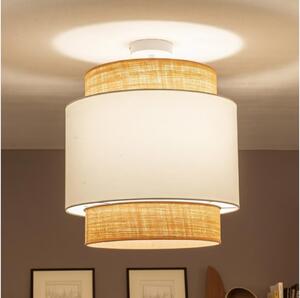 Brilagi - LED Přisazený lustr CERIA 1xE27/60W/230V pr. 40 cm béžová/bílá