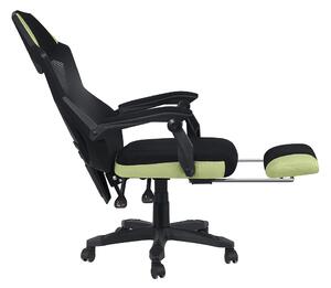 Herní židle TEMPO KONDELA JORIK černo-zelená