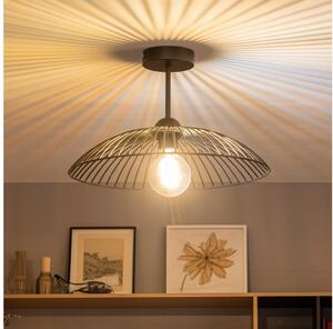Brilagi - LED Přisazený lustr CERIA WIRE 1xE27/60W/230V pr. 38 cm černá