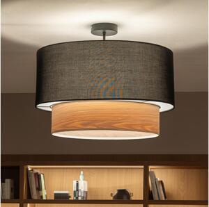 Brilagi - LED Přisazený lustr CERIA 1xE27/60W/230V pr. 50 cm černá/béžová