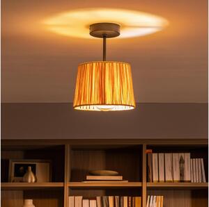 Brilagi - LED Přisazený lustr CERIA BOHO 1xE27/60W/230V pr. 20 cm černá/rafie