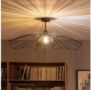 Brilagi - LED Přisazený lustr CERIA WIRE 1xE27/60W/230V pr. 80 cm černá