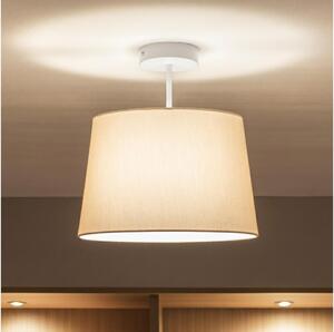 Brilagi - LED Přisazený lustr CERIA 1xE27/60W/230V pr. 30 cm bílá/béžová