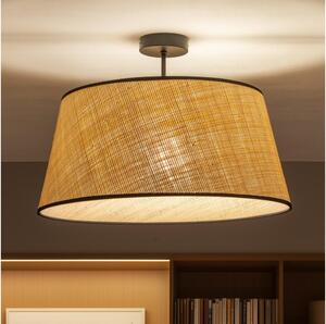 Brilagi - LED Přisazený lustr CERIA 1xE27/60W/230V pr. 50 cm černá/béžová