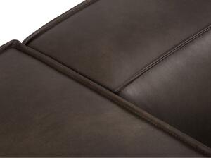 Hnědá kožená pohovka 227 cm Madame – Windsor & Co Sofas