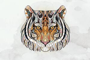 Samolepící tapeta moderní provedení tygra