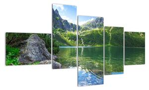 Obraz - horská příroda (150x85cm)
