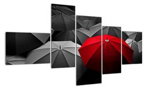 Obraz deštníků (150x85cm)