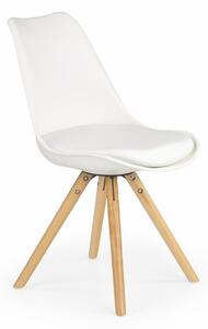 Halmar Jídelní židle K201, bílá
