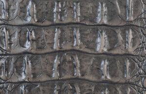 Tmavě šedá vinotéka BOLD MONKEY AVA MORGANA CROCODILE 135 x 62 cm