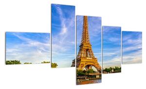 Obraz: Eiffelova věž, Paříž (150x85cm)